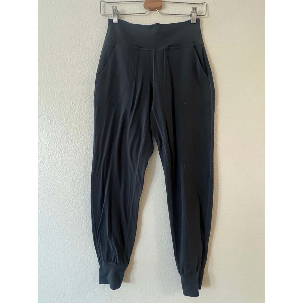 Lululemon Align Jogger Nulu High Rise Pockets Size 6 Gray Exc